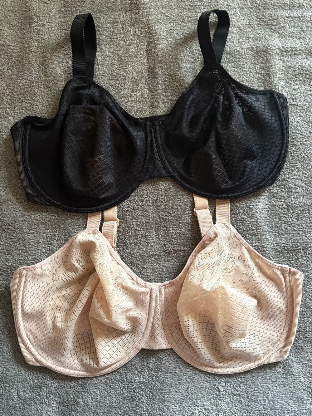 2 Wacoal Bra Visual Effects 42DDD Minimizer Underwire Bra 857210